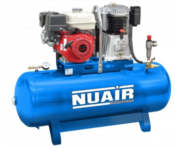 Nuair Petrol Driven Lubricated B3800B/9S/100 Honda