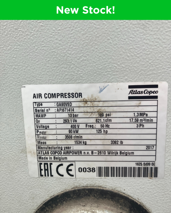 Atlas Copco - GA90 VSD - Image 2